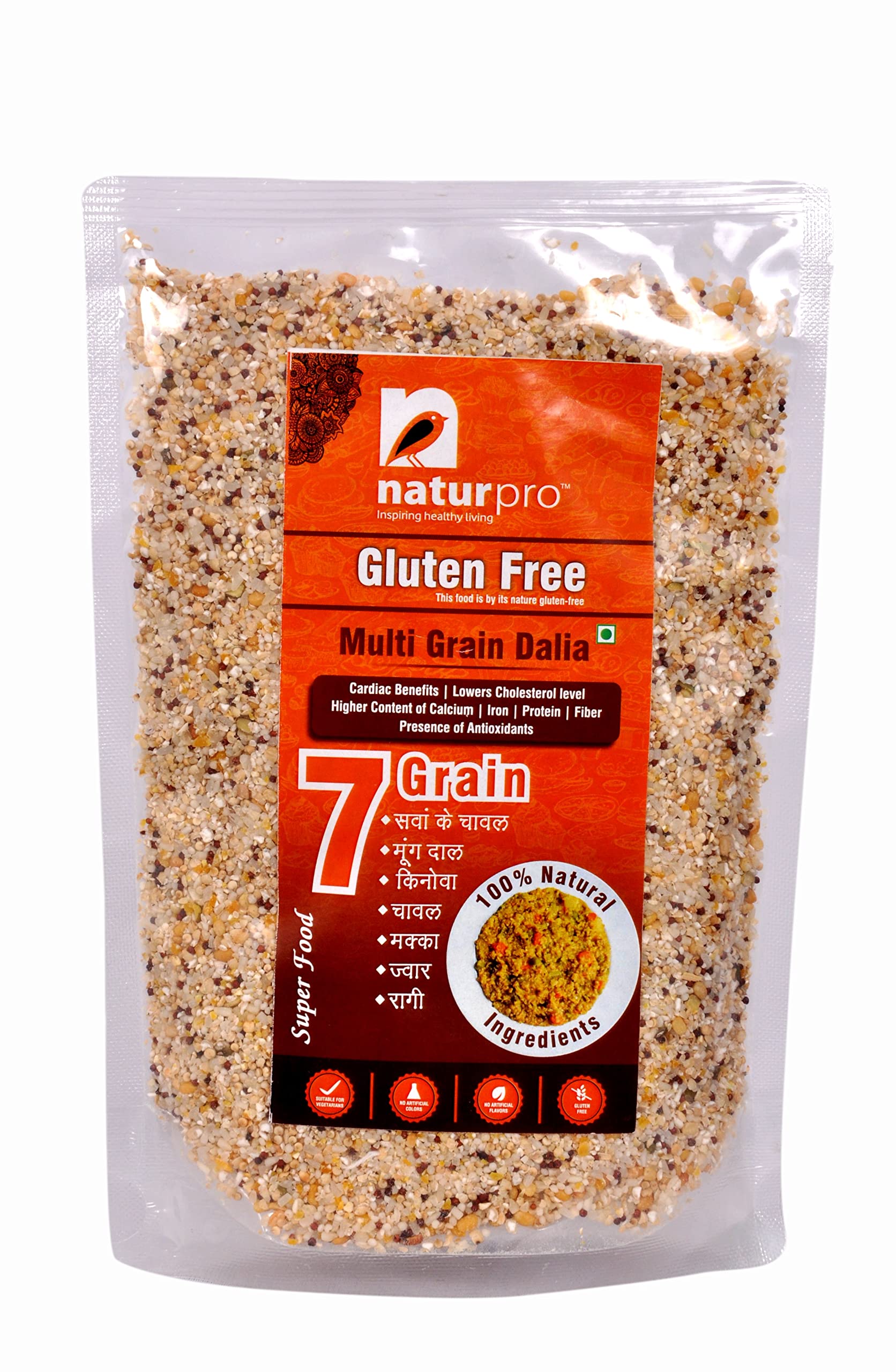 Buy NaturPro 7 Grain Dalia 400 gms Naturpro Millets (Jowar