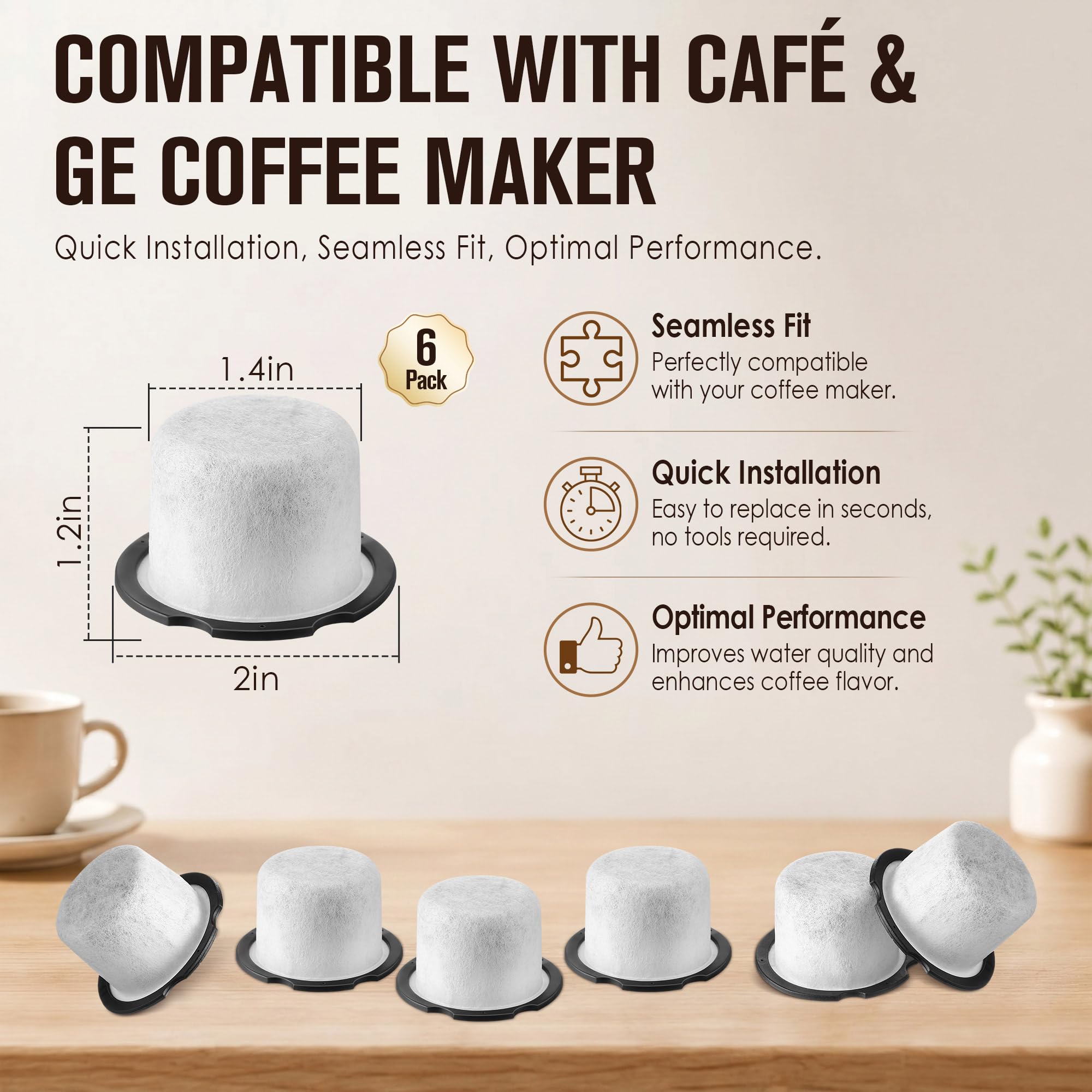 Qualirey Coffee Filters - Richer Coffee! -2 Qualirey Coffee Filters - Richer Coffee! -2