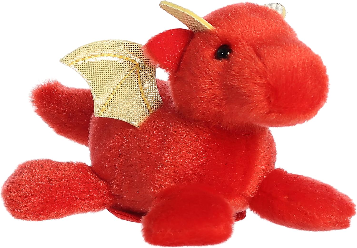 Aurora® Adorable Shoulderkins™ Daring Dragon™ Stuffed Animal - Fun Buddy that Can Go Everywhere with You - Perfect for Kids 3+ Years and Costumes - Red 6 Inches