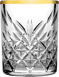 Paşabahçe Timeless Gold 52780 Shotglas Schnapsglas Stamper 4'lü Set 62 ml