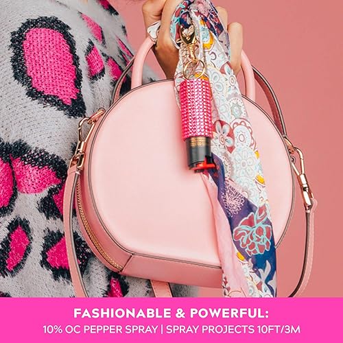 Miniatura 7 de BLINGSTING Self Defense Kit - Professional Grade, Maximum Strength Pepper Spray with UV Marking Dye & Personal Safety Alarm