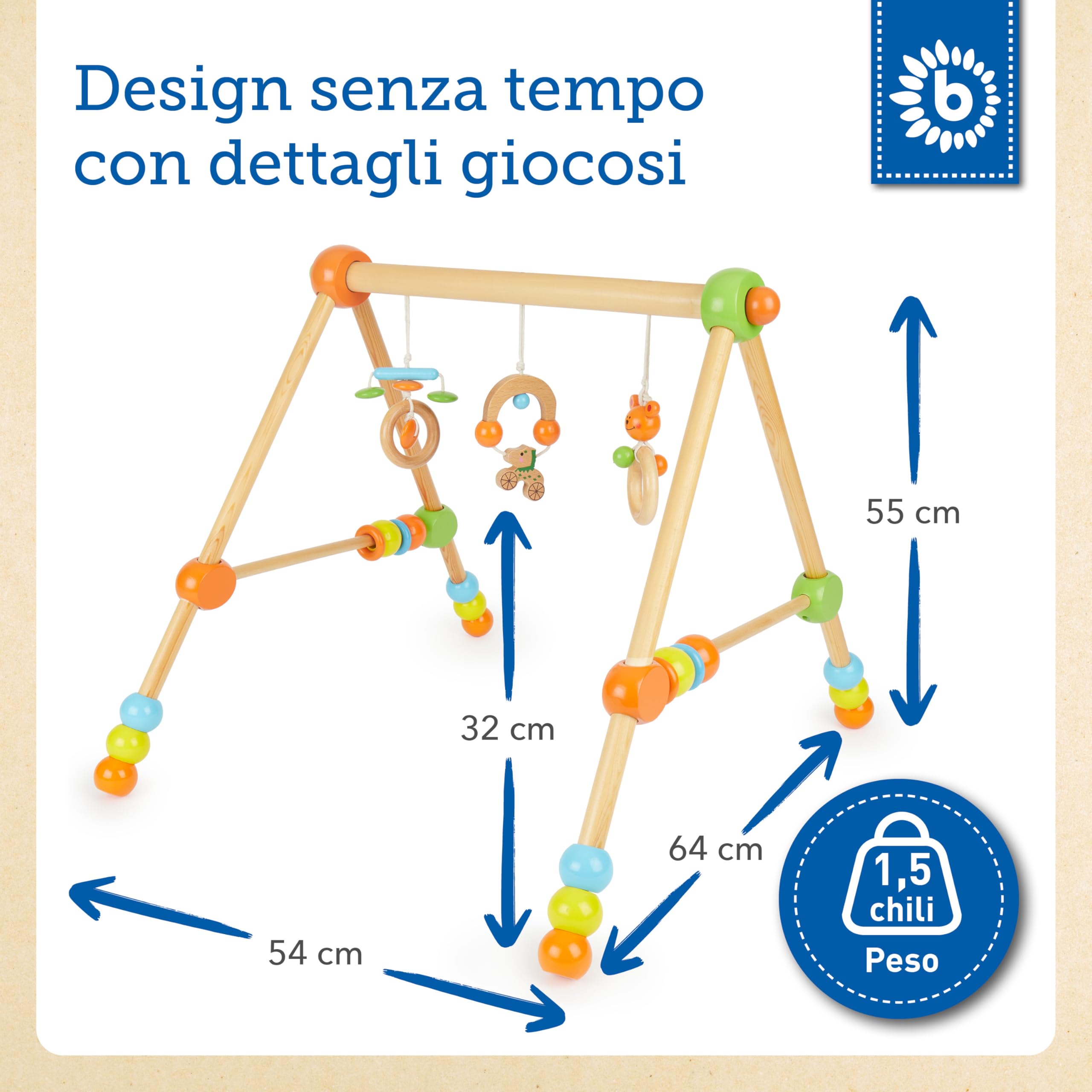 Bieco, gioco per bambini, a trapezio, grande scelta