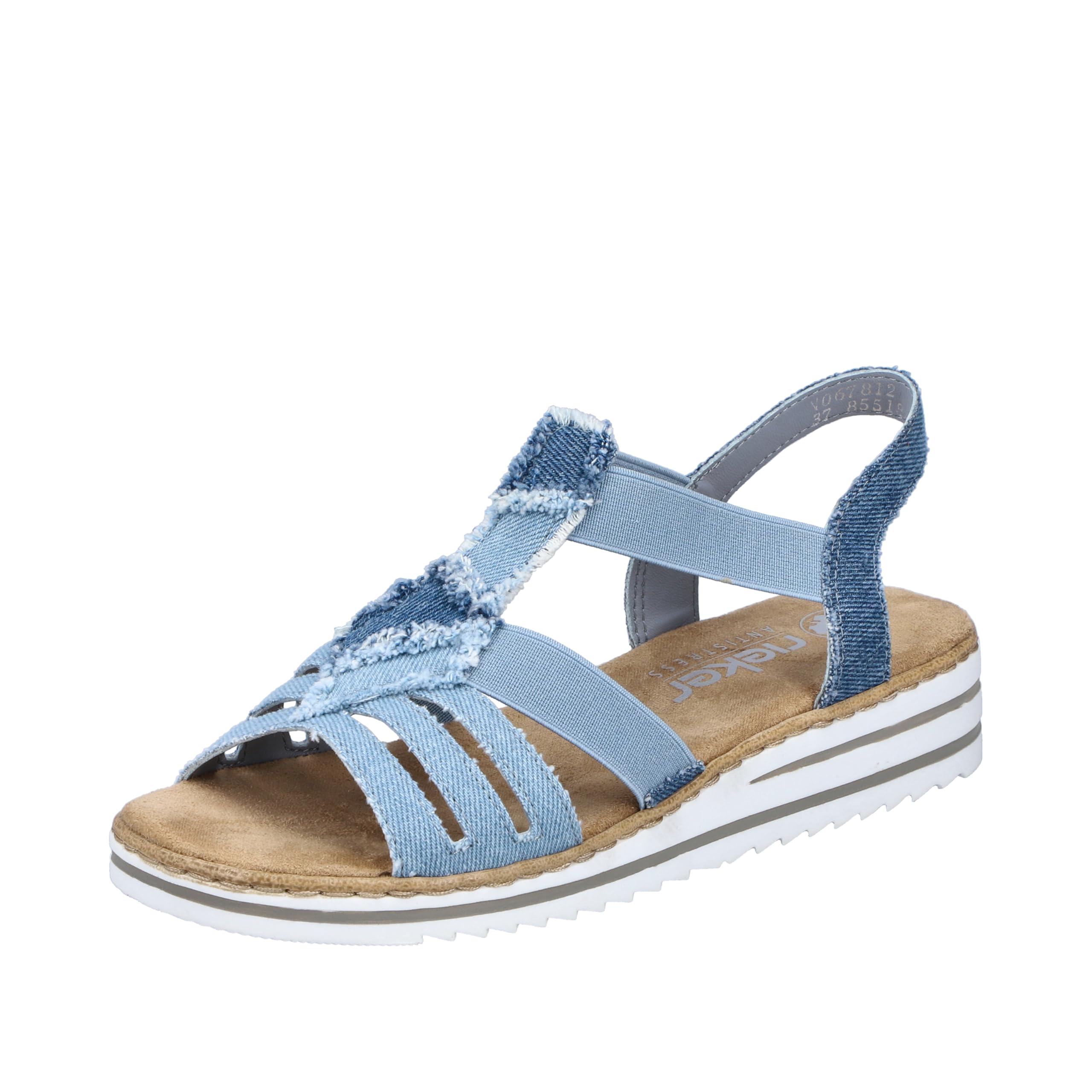 Rieker Damen V0678 Keilsandaletten