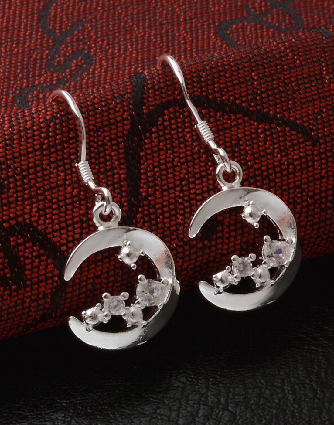 Sterling Plated Drop Earring - Hot &