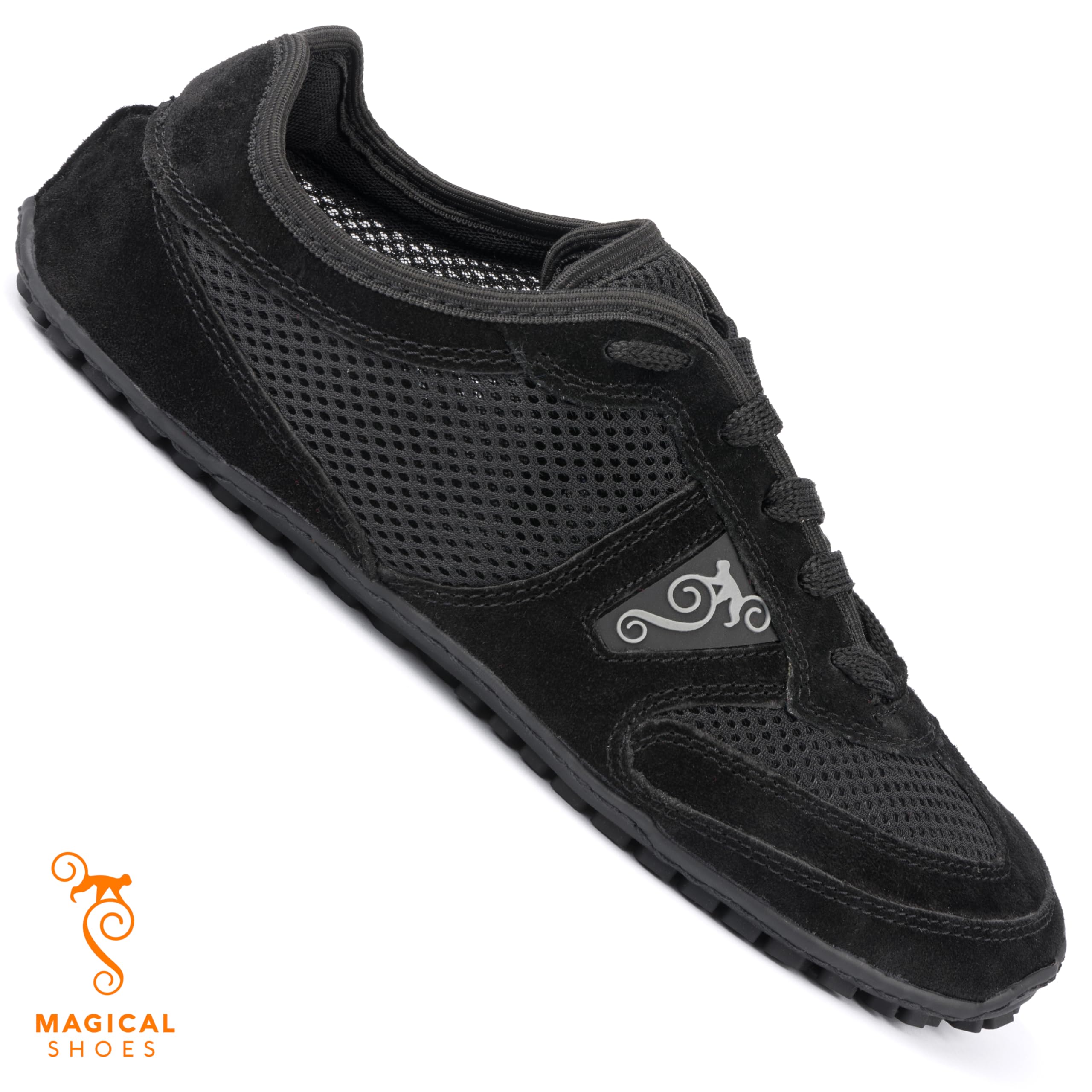 Magical Shoes Męskie Buty Sportowe, Buty Minimalistyczne, Buty Sportowe Zero Drop, Buty na co dzień, Rozmiar 37, Classic Schwarz, Explorer 2.0