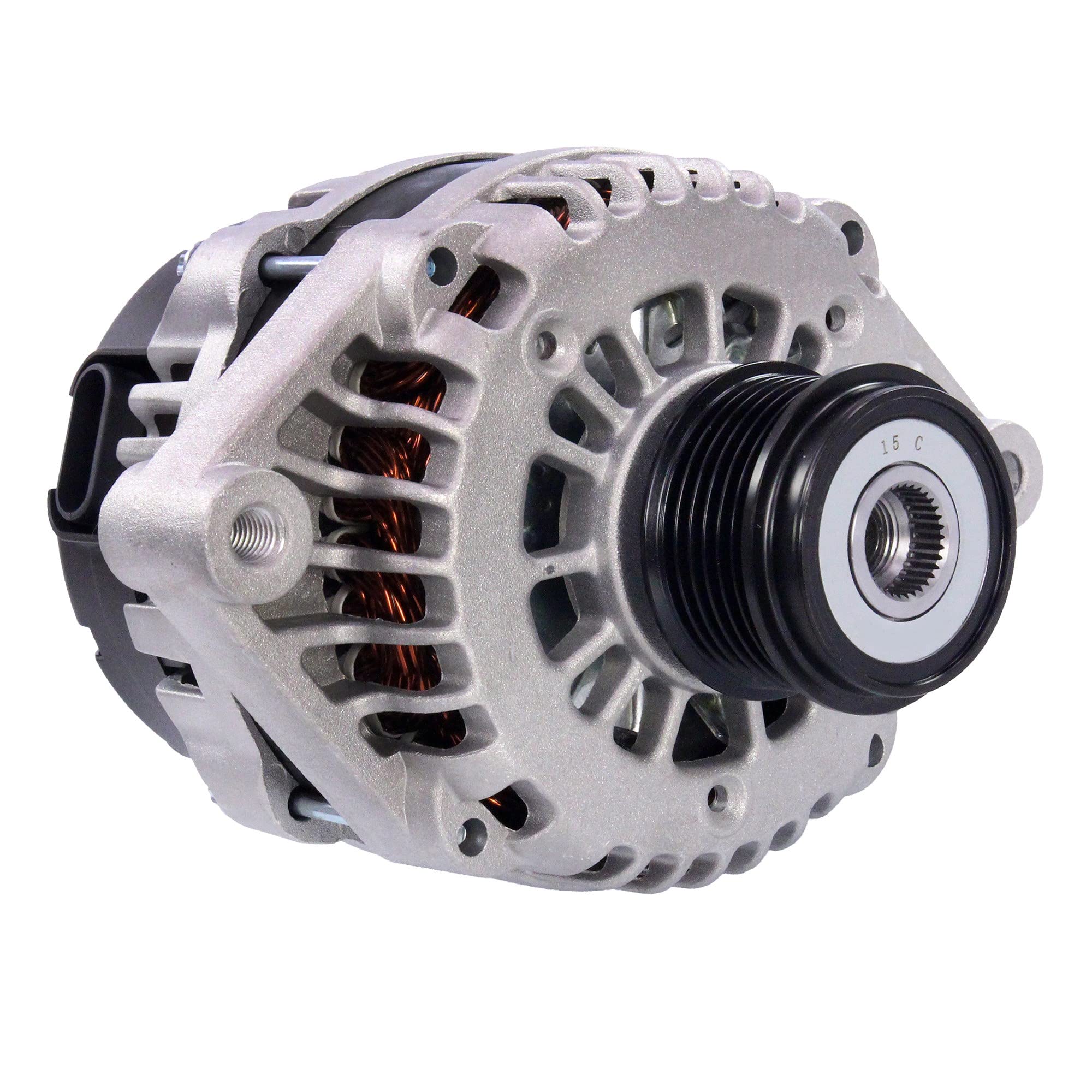 BESTPRICE 1x Alternatore 14V 120A Compatibile con CHEVROLET CAPTIVA (C100, C140), EPICA (KL1_), LACETTI (J200), NUBIRA Estate, NUBIRA Notchback, OPEL ANTARA A (L07)