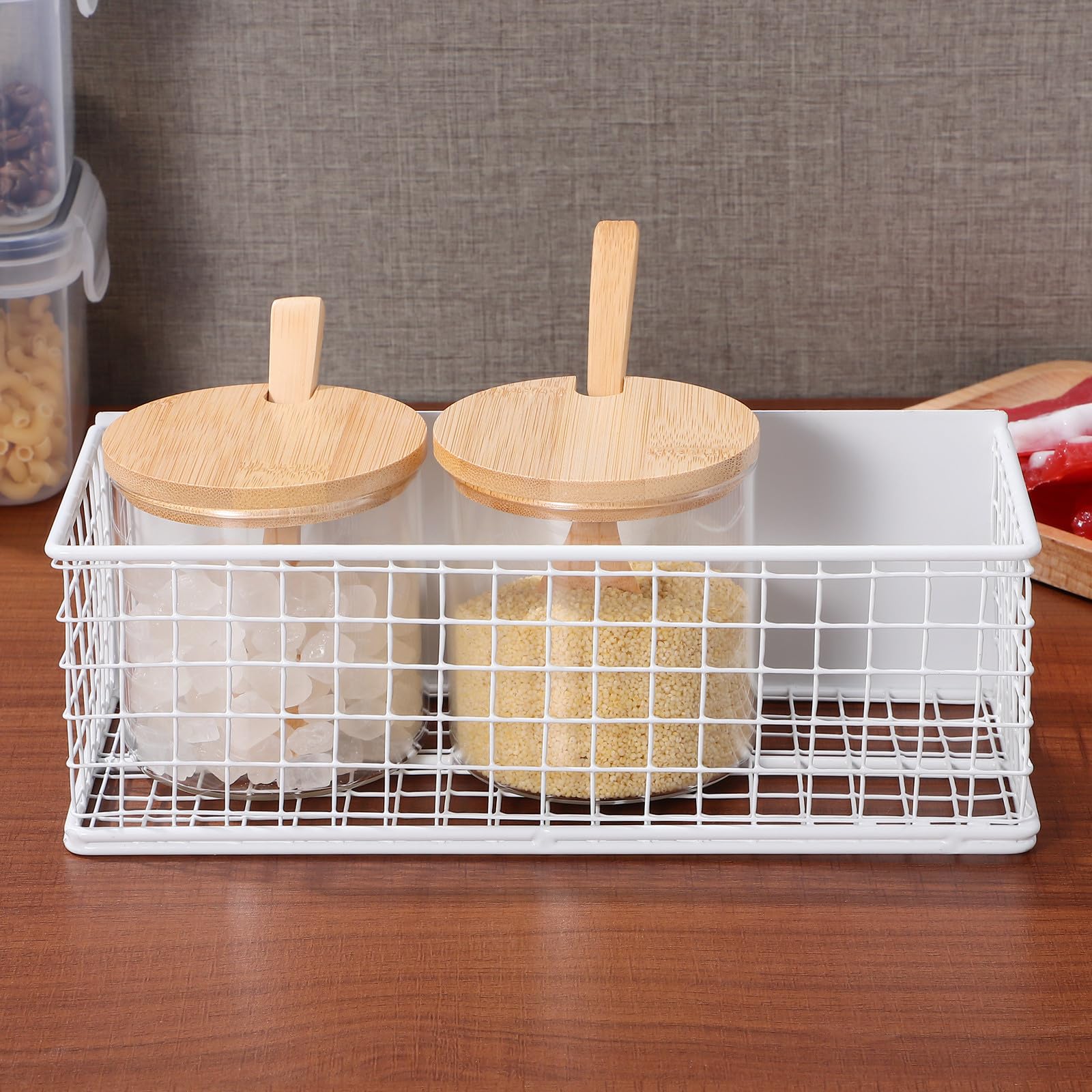 Kichvoe Organizador Magnético para Refrigerador, Estante de Especias