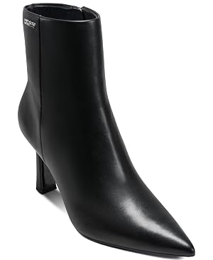 DKNY Womens Caryann Heeled Bootie with Pointed Toe Fashion Boot