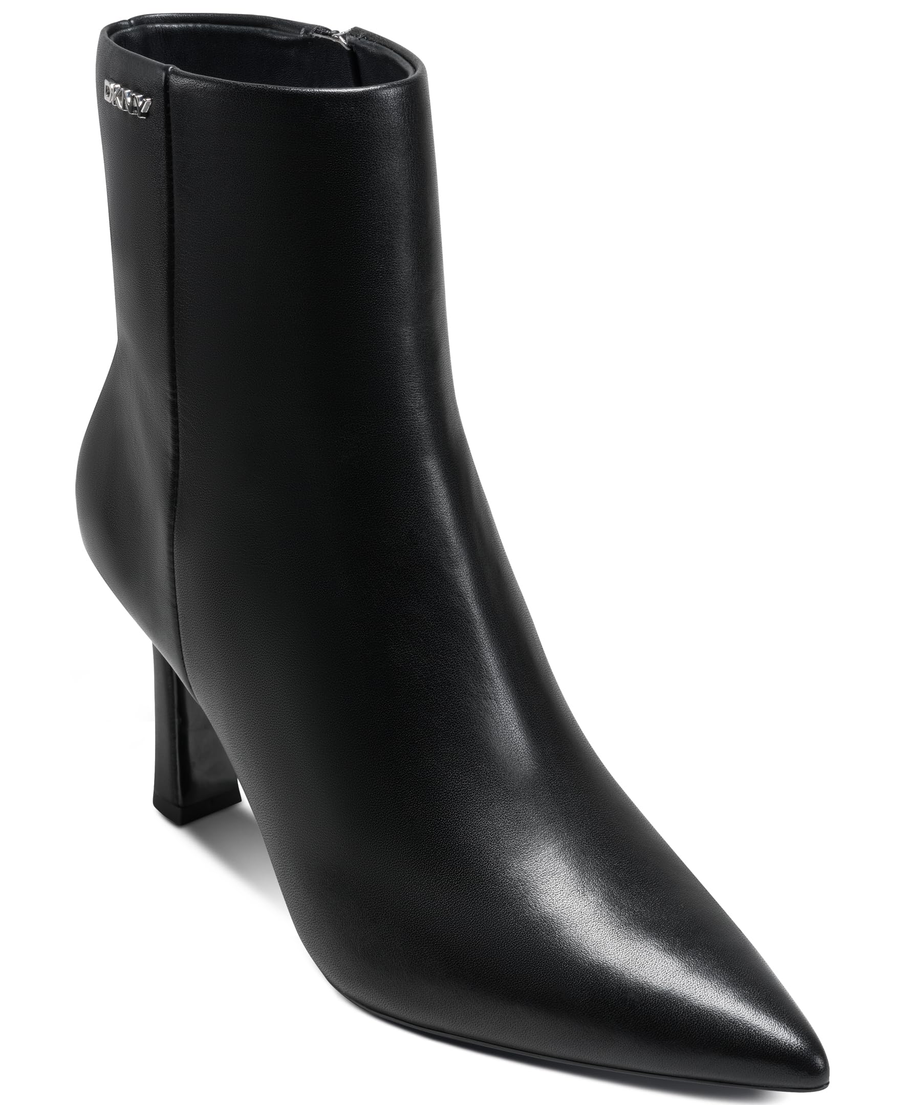 DKNY Womens Caryann Heeled Bootie with Pointed Toe Fashion Boot