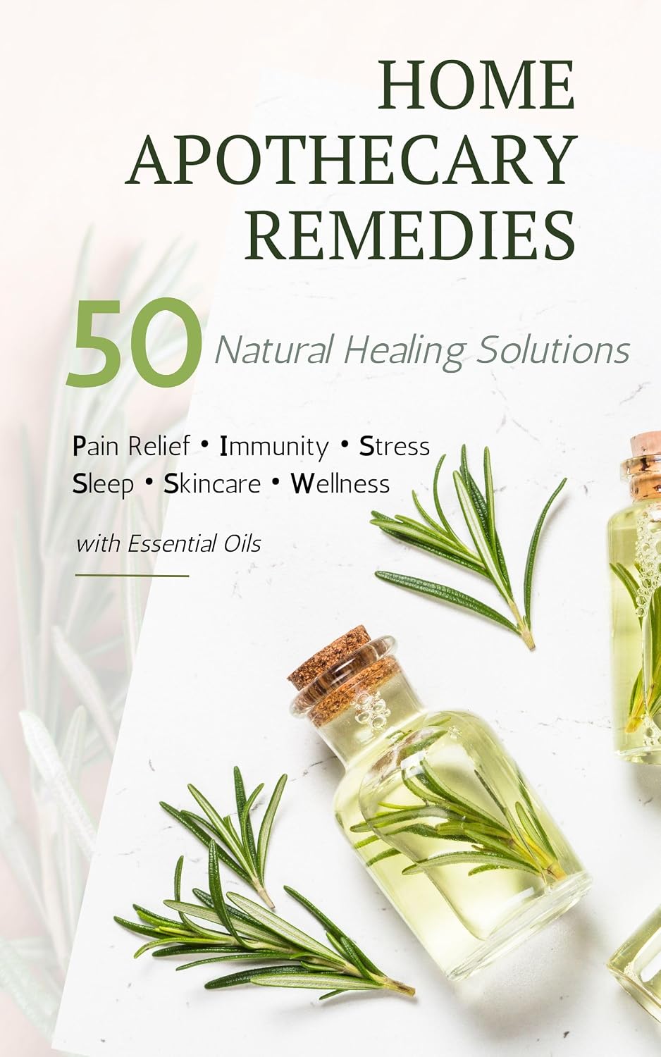 Home Remedies Apothecary Book: 50 DIY Natural Healing Solutions Using Essential Oils for Stress, Sleep, Pain, Skincare, Everyday Wellness & More: DIY ... ... Sprays, Balms, Diffuser Blends, Skincare      [Print Replica] Kindle Edition
