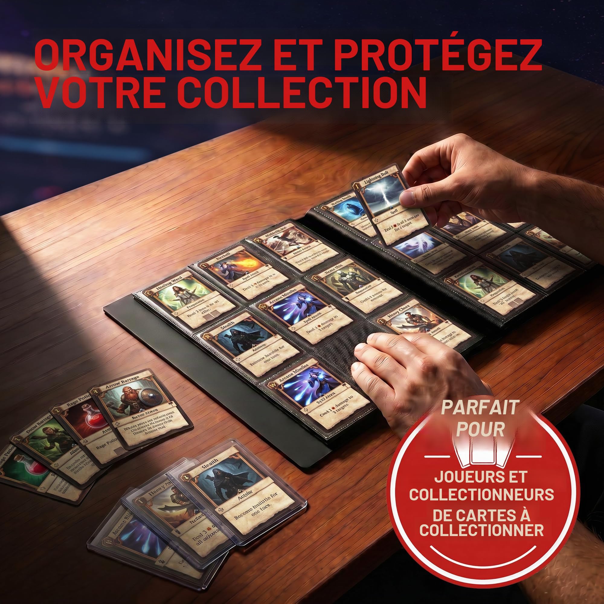 Porte-cartes Pokéball Ultra PRO 14573 avec 9 pochettes par page