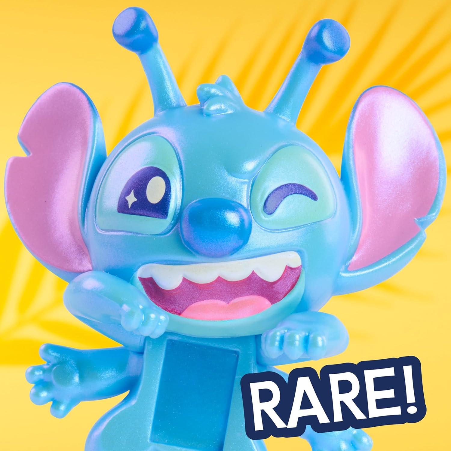 Disney Stitch Attachmeez 2-Pack - Collectible Surprise Mini Figure Blind Box, Hangs Off Books, Phones, Cups & More, UNbox, Attach & Display, for Kids, Fans & Collectors by Just Play
