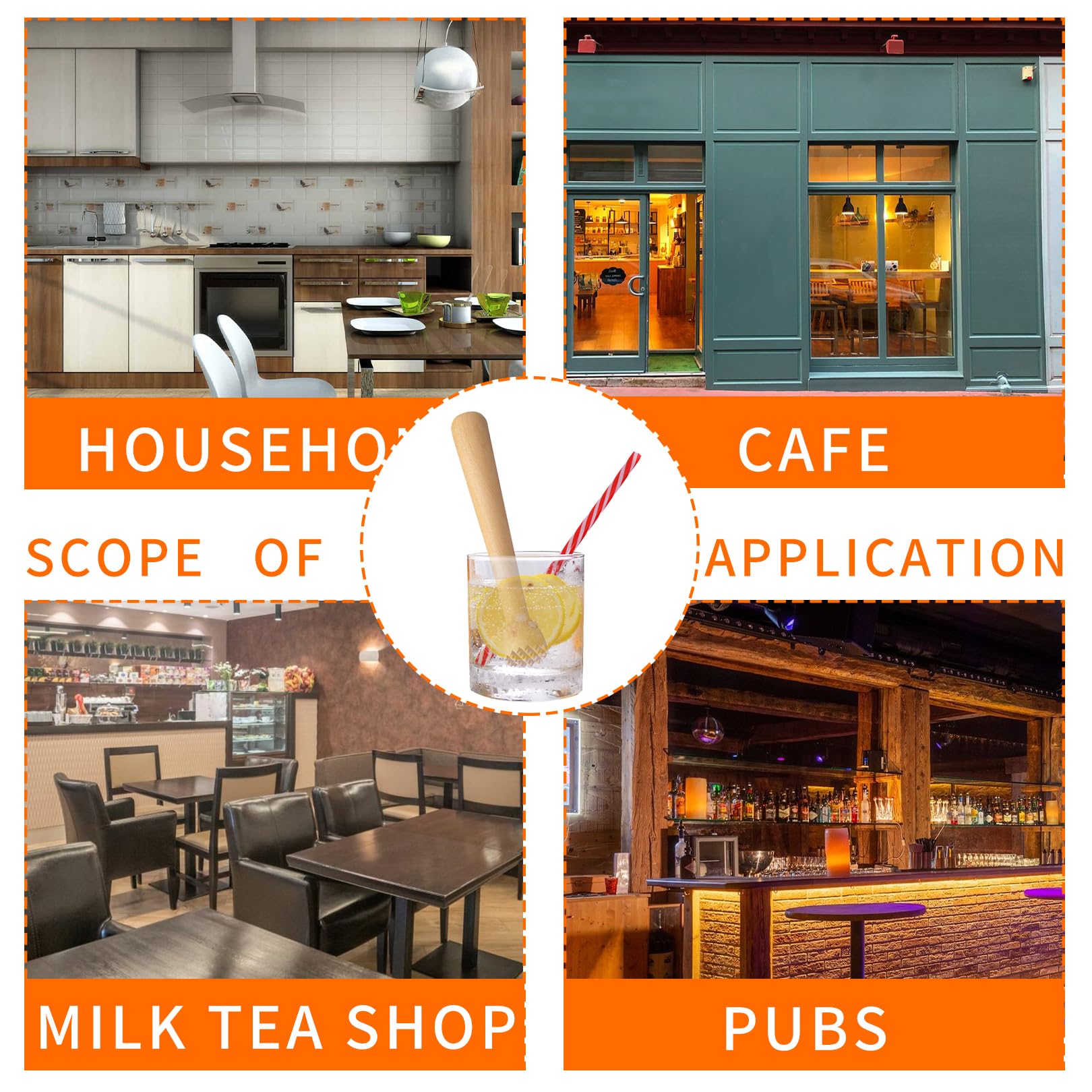 Schiacciapatate In Legno Per Fermentazione - Strumento Per Crauti E Kimchi - Foto 4