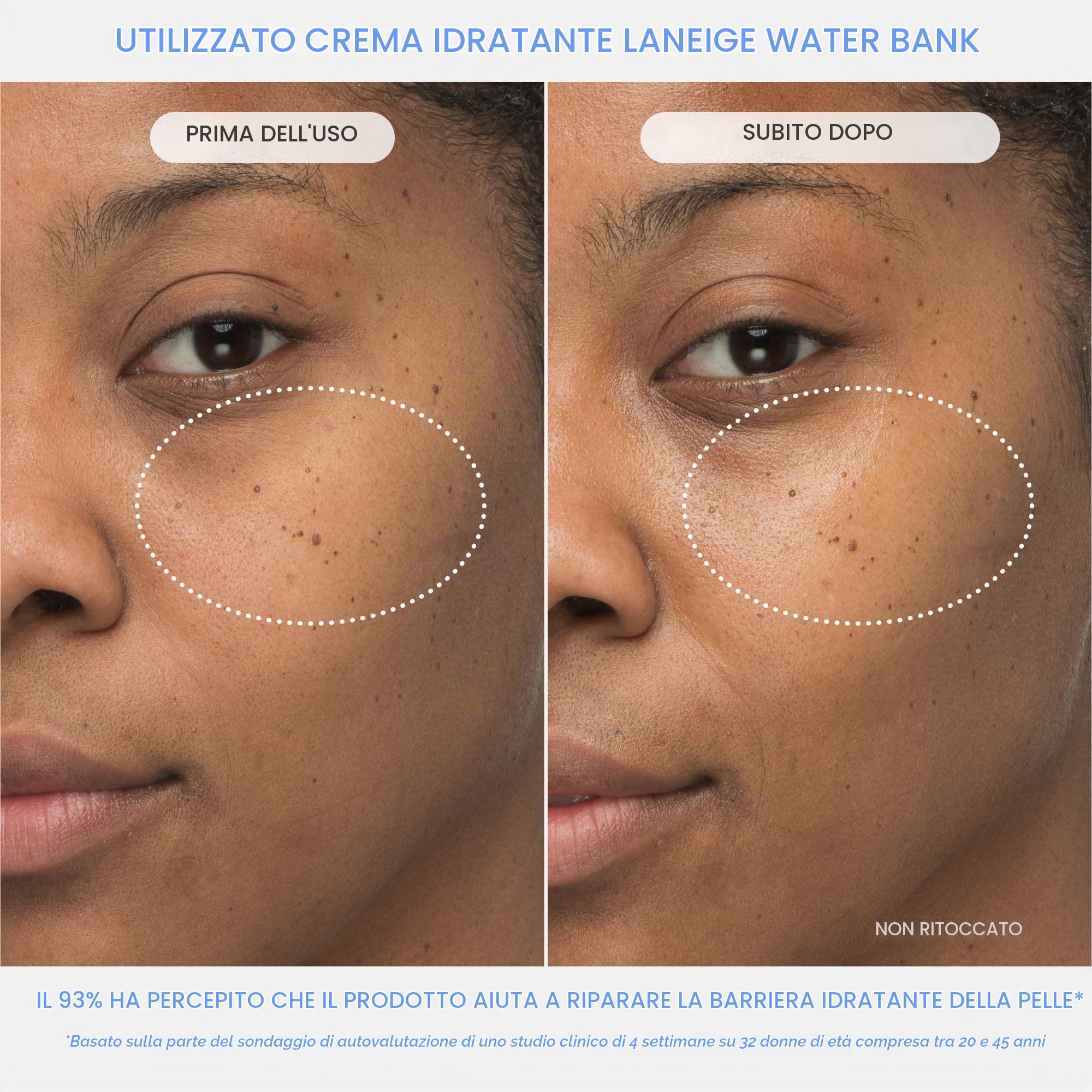LANEIGE Water Bank Blue Hyaluronic Cream Moisturizer (Crema Idratante)