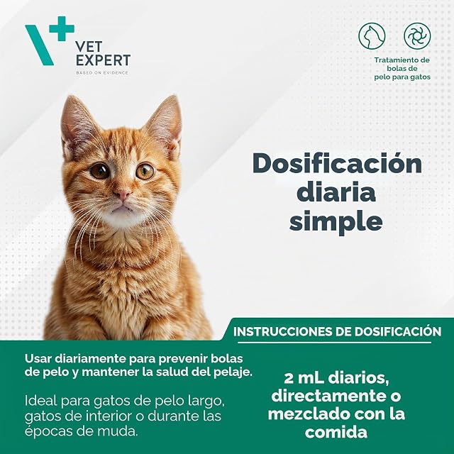 Foto 5 de 8 de VET EXPERT TRICHOCAT - Pasta desenfrenadora para gatos, 50 ml