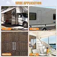 Vista 7 de Linkstyle 2 piezas de manija de puerta para RV, barra de asistencia para puerta de entrada de acero inoxidable 304 de alta resistencia, para RV