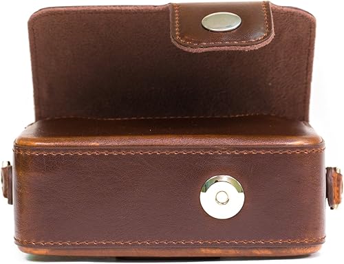 Miniatura 7 de MegaGear MG1144 - Funda de piel para cámara con correa compatible con Sony Cyber-shot DSC-HX95, DSC-HX99, DSC-HX80, DSC-HX90V, DSC-WX500, color