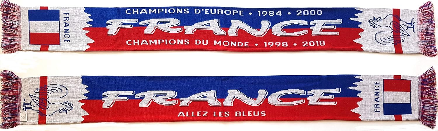 France Champions Du Monde Soccer Knit Scarf (Classic) - Image 7
