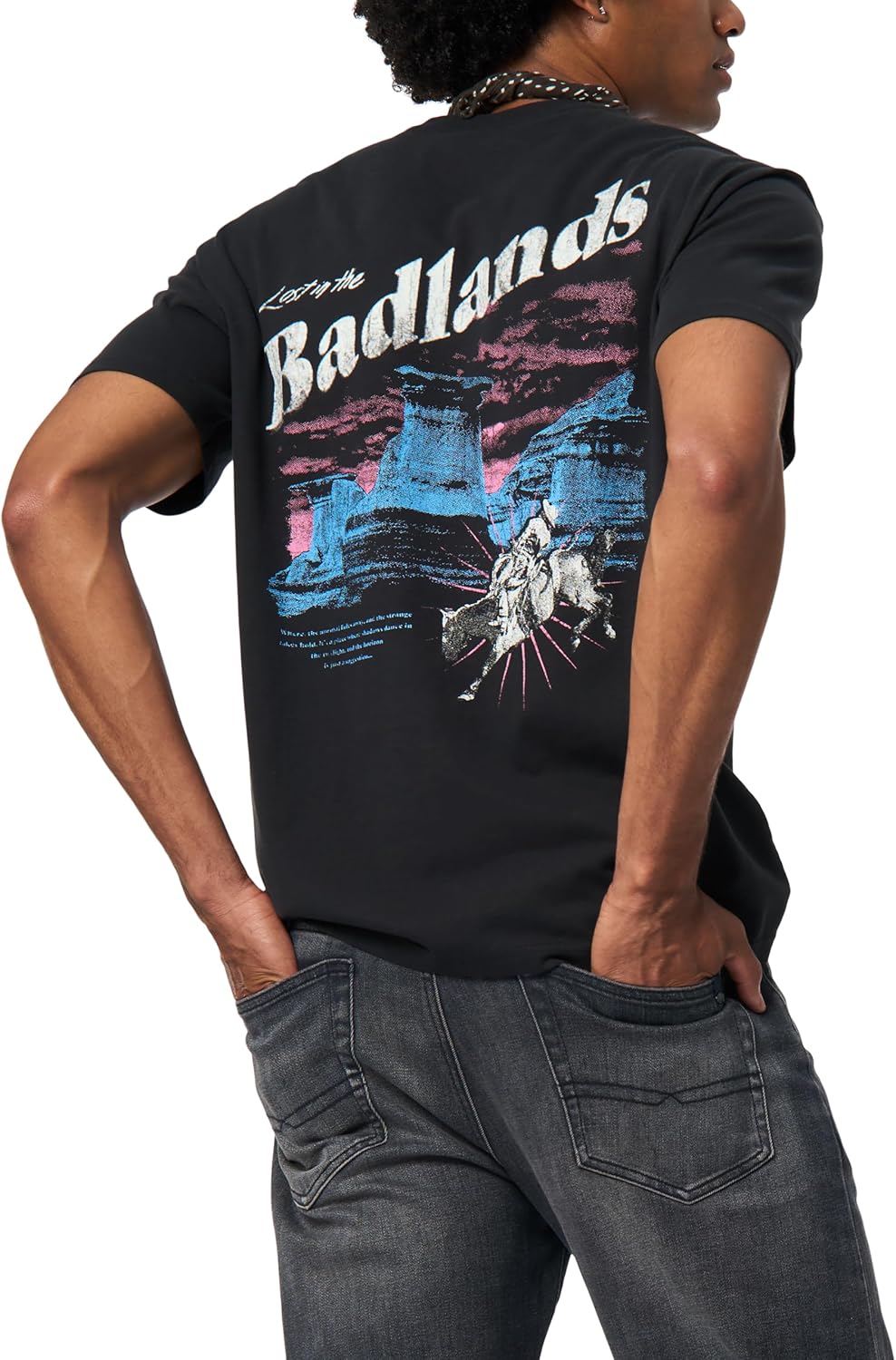 Buffalo David Bitton Mens Short Sleeve Logo Tee - Image 3