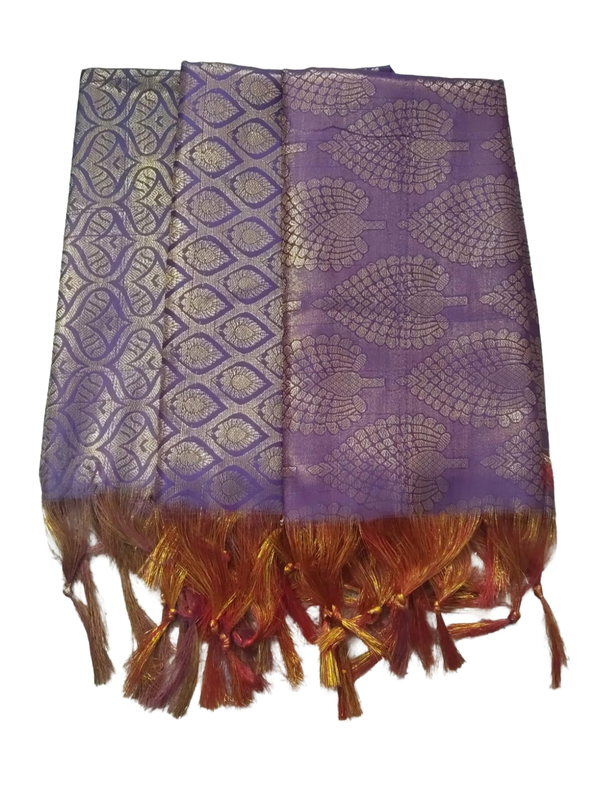 ™ Purple Brocade Felicitation Shawls for Guest Honour – Pack of 3 | 2 Mtr Each | Premium Woven Traditional Welcome Shawls | Ideal for Weddings, Temple, Cultural & Religious Events | Unisex-image-17