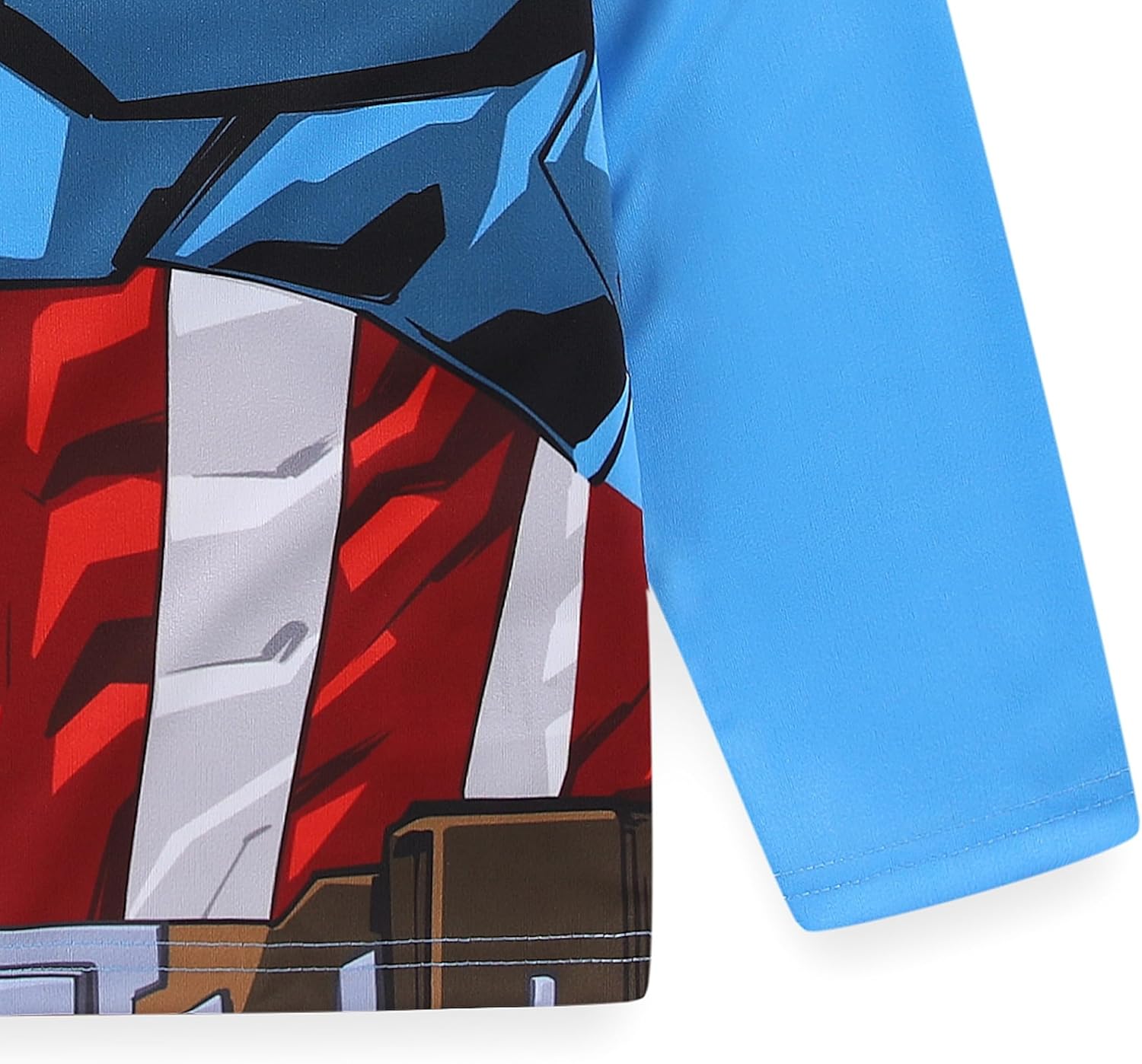 Marvel Avengers Iron Man Captain America Spider-Man Miles Morales Venom Boys Long Sleeve Hooded Shirt for Big Kids - Image 7