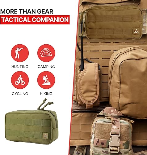 Miniatura 7 de Orca, bolsa organizadora táctica compacta para equipo livianos de para usos múltiples