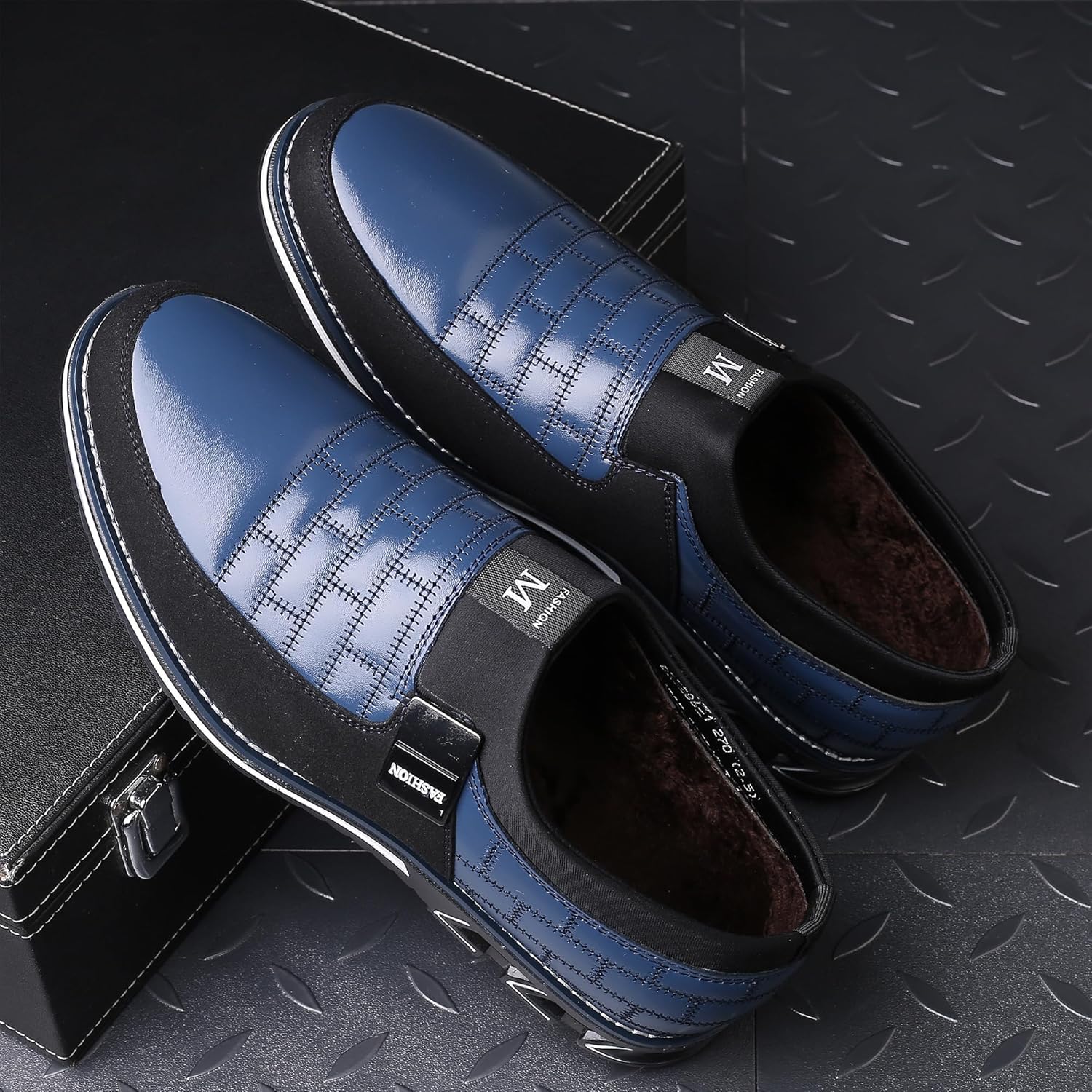 COSIDRAM Mens Casual Shoes Sneakers Loafers Comfort Walking Shoes for Male Business Work Office Dress - Image 5