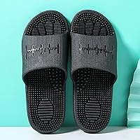 Vista 11 de Zapatos relajantes para masaje de pies, cómodas pantuflas de masaje, pantuflas antideslizantes de fondo grueso, verde, 44-45, masajeador de pies