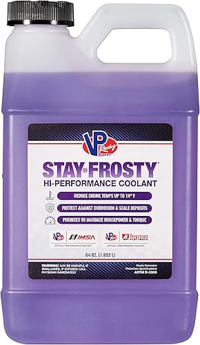 Miniatura 12 de VP Racing Fuels 23051 Stay Frosty - Refrigerante listo para carreras con fórmula 100% a base de agua, galón (paquete de 4)