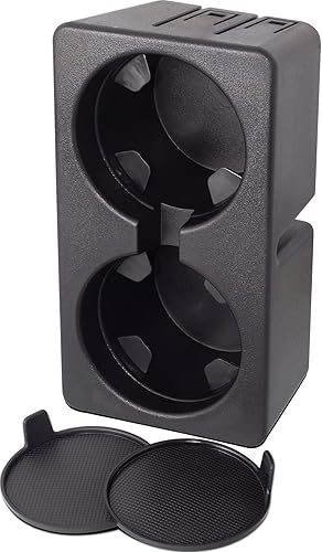 Soporte doble de vasos para vehículos GM seleccionados, repuesto de 19154712, consola céntrica frontal, doble almacenamiento