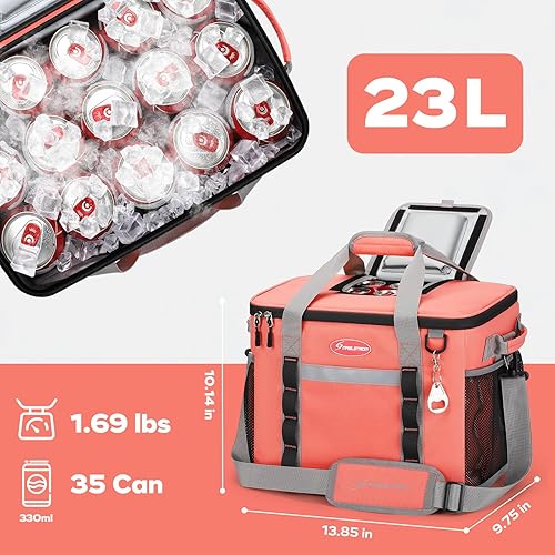 Miniatura 5 de Maelstrom Bolsa enfriadora suave plegable para 24306075 latas, hielera, a prueba de fugas y portátil para playa, campamento, viajes por carretera y