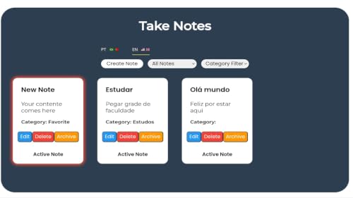 TakeNotes – vue 4