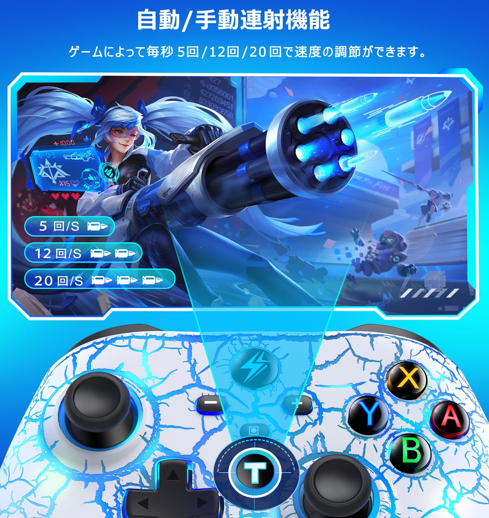 Amazon.co.jp: 【マクロ機能】 Switch コントローラー マクロ
