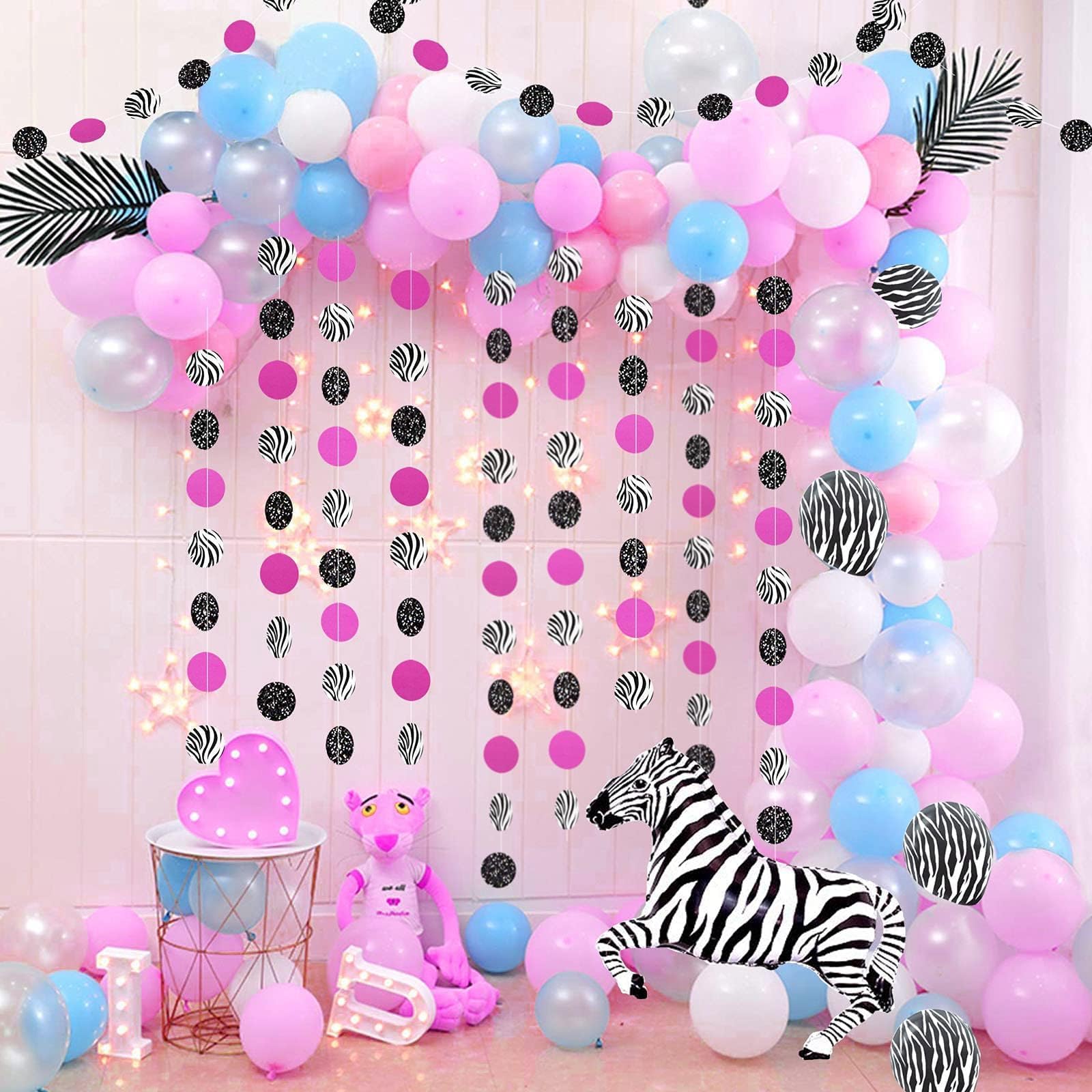 Zebra Party Pattern Zebra Bridal Shower Themes Bridal Shower Stock Illustrations