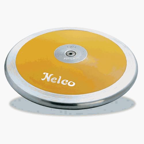 Premier Track and Field Discus Steel Rim Ii Gold LoSpin