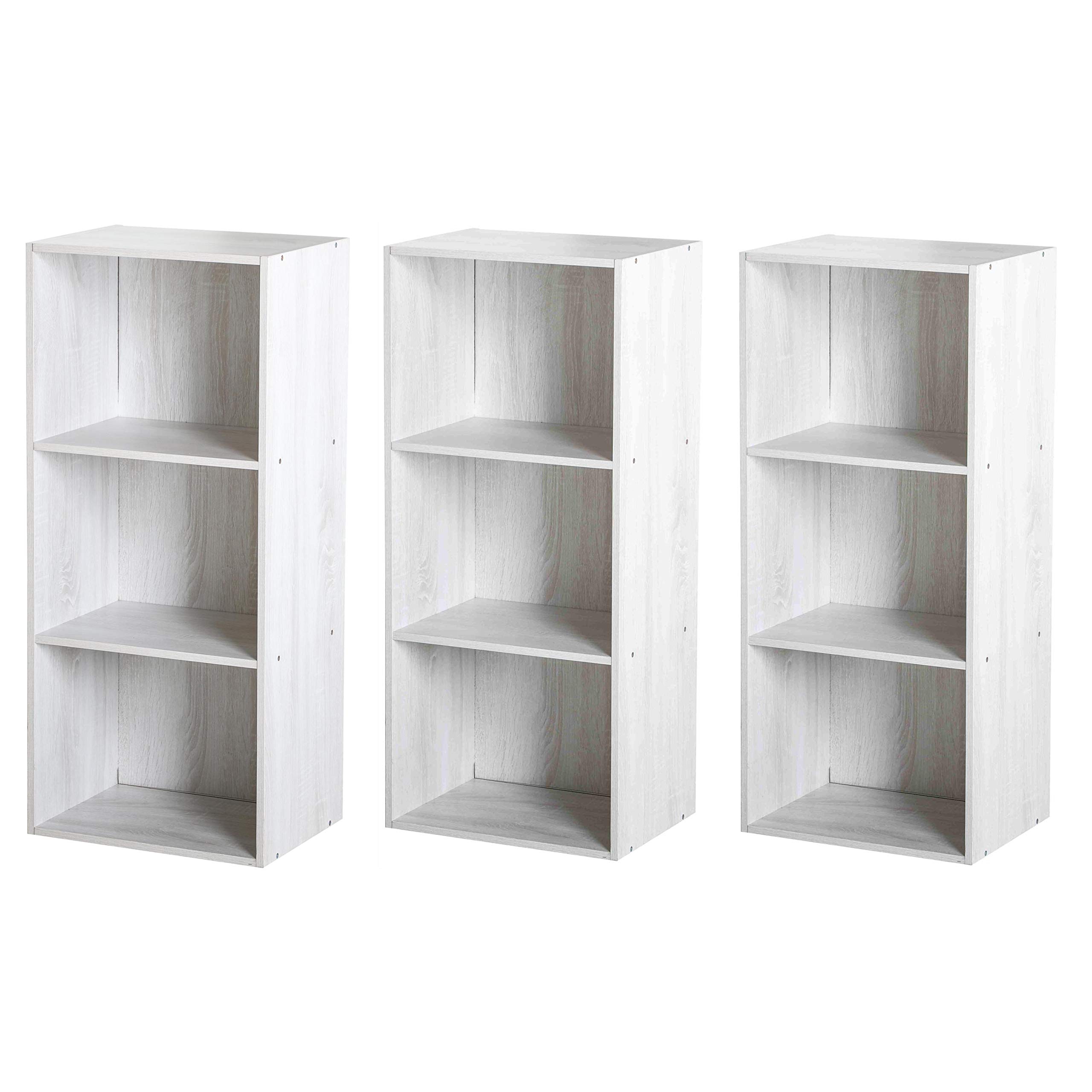 ３段カラーボックス３個セット　収納家具　アッシュナチュナルカラー Amazon｜カラーボックス 収納ボックス 3段 アッシュ 3個セット