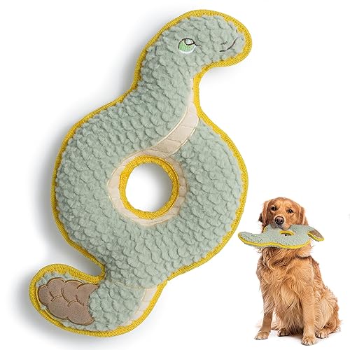 Nocciola Squeaky Dog Toy, New 2025 Ring Snake Dog Toy