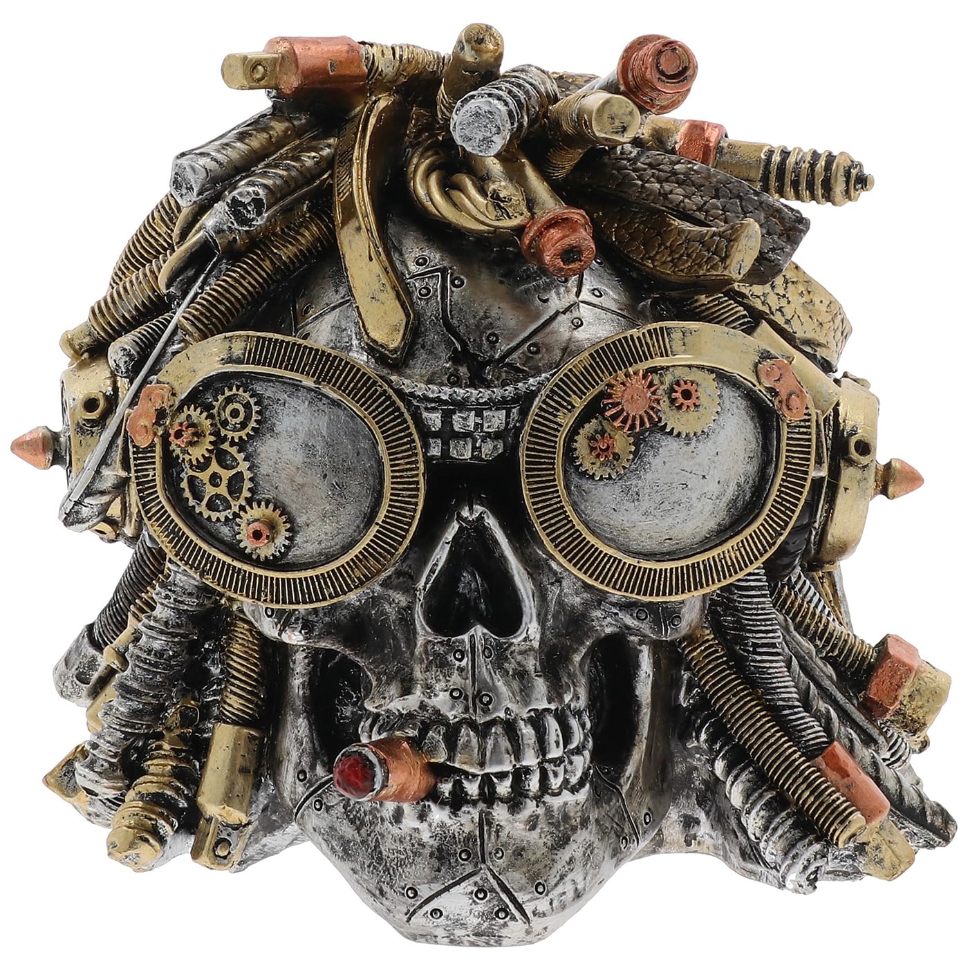 Steampunk Rasta Skull Ornament 351227