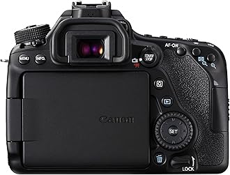 Canon EOS 80D Digital SLR Camera Body (Black) (Renewed)