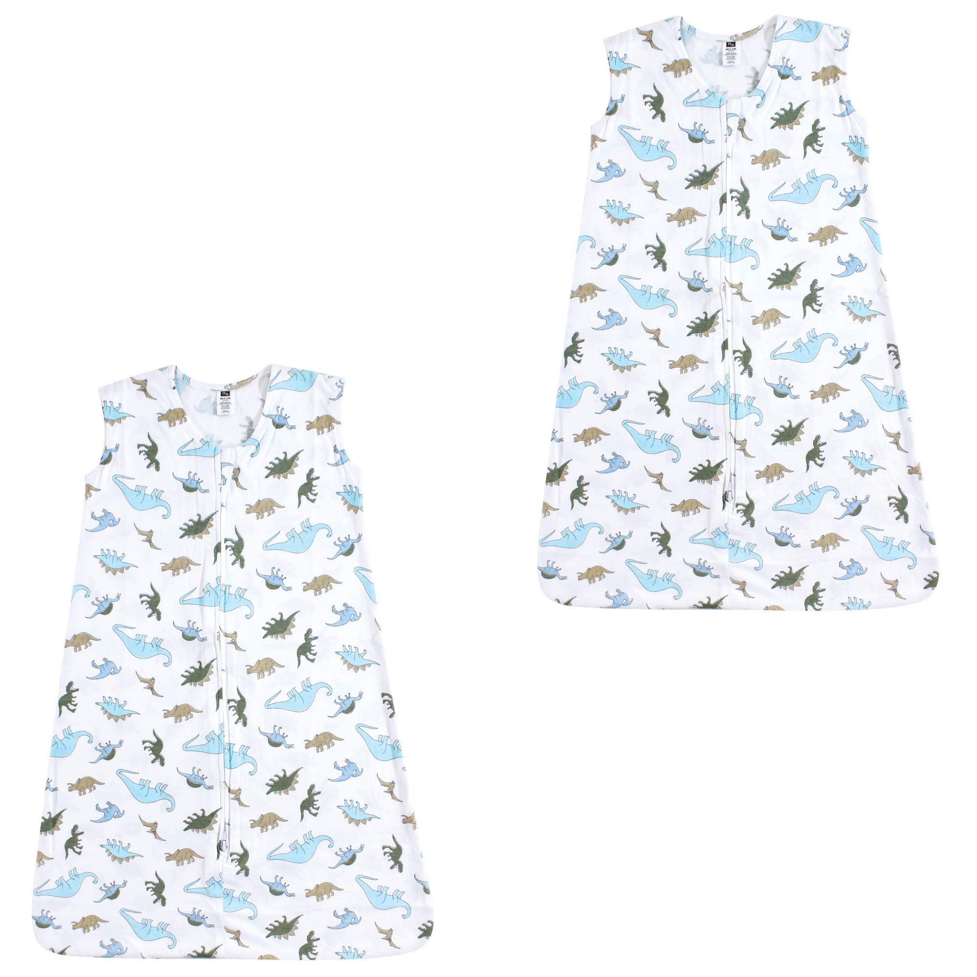 Hudson Baby Unisex BabyCotton Sleeveless Wearable Sleeping Bag, Sack, Blanket