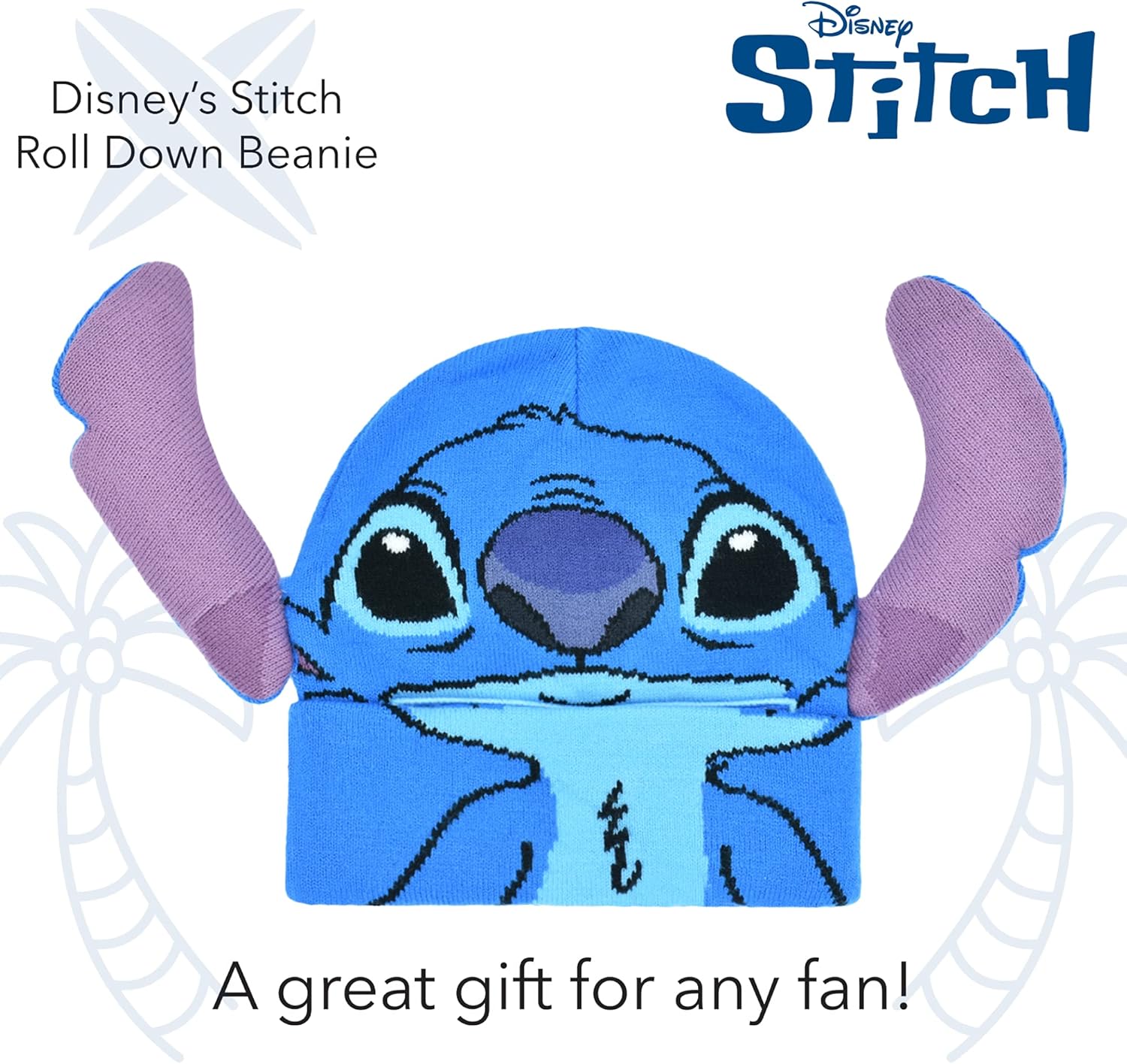 Disney unisex-adult Disney Lilo and Stitch Winter Beanie Hat Knitted Stocking Cap - Image 6