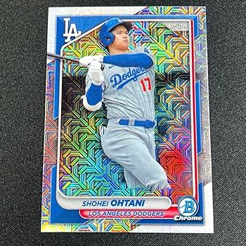 大谷翔平 ホログラムカード Amazon.co.jp: 2024 Topps Bowman Chrome 大谷翔平 リフラクターカード