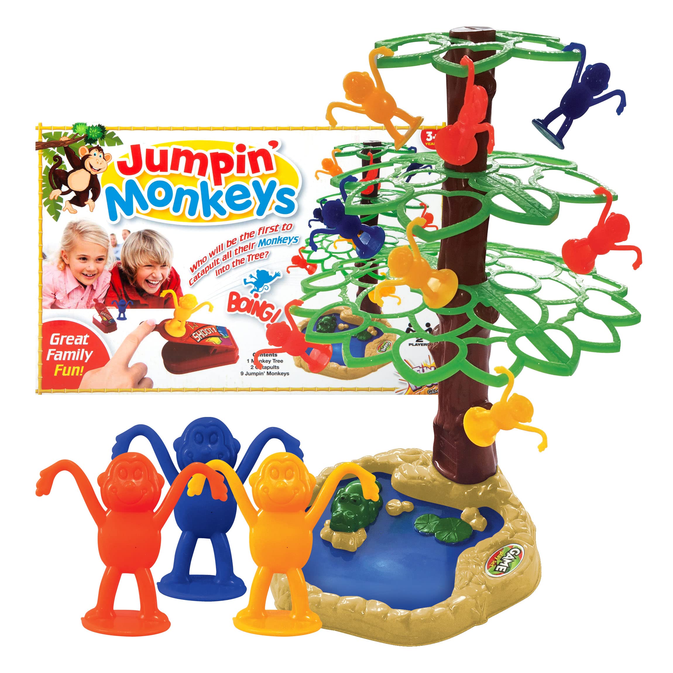 Buy Fun House Gaming Jumpin' Monkeys, Jumping Monkey Game, Board Games