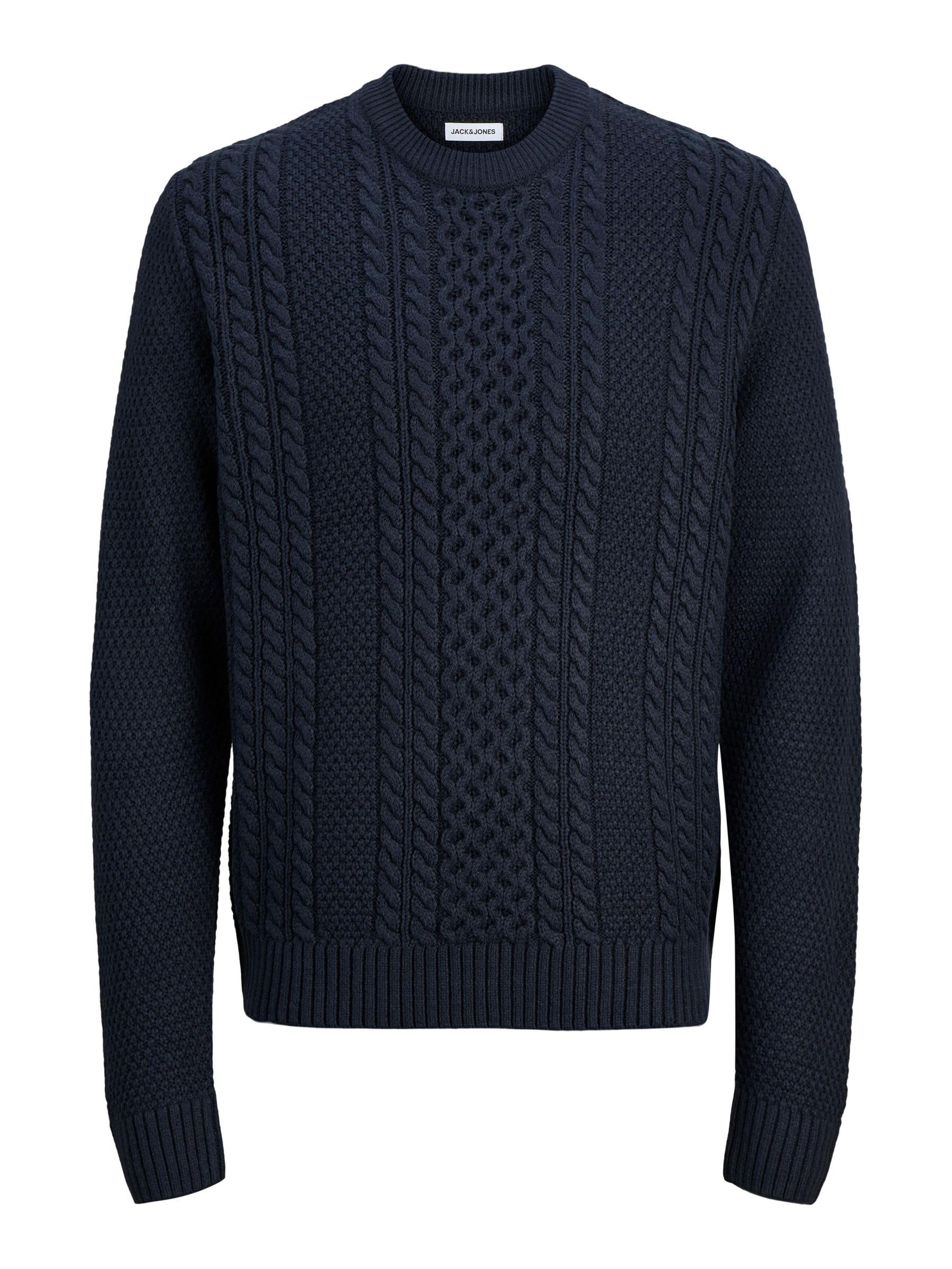 JACK & JONES Herren Jjpaul Knit Crew Neck Jjpaul Knit Crew Neck (1er Pack)