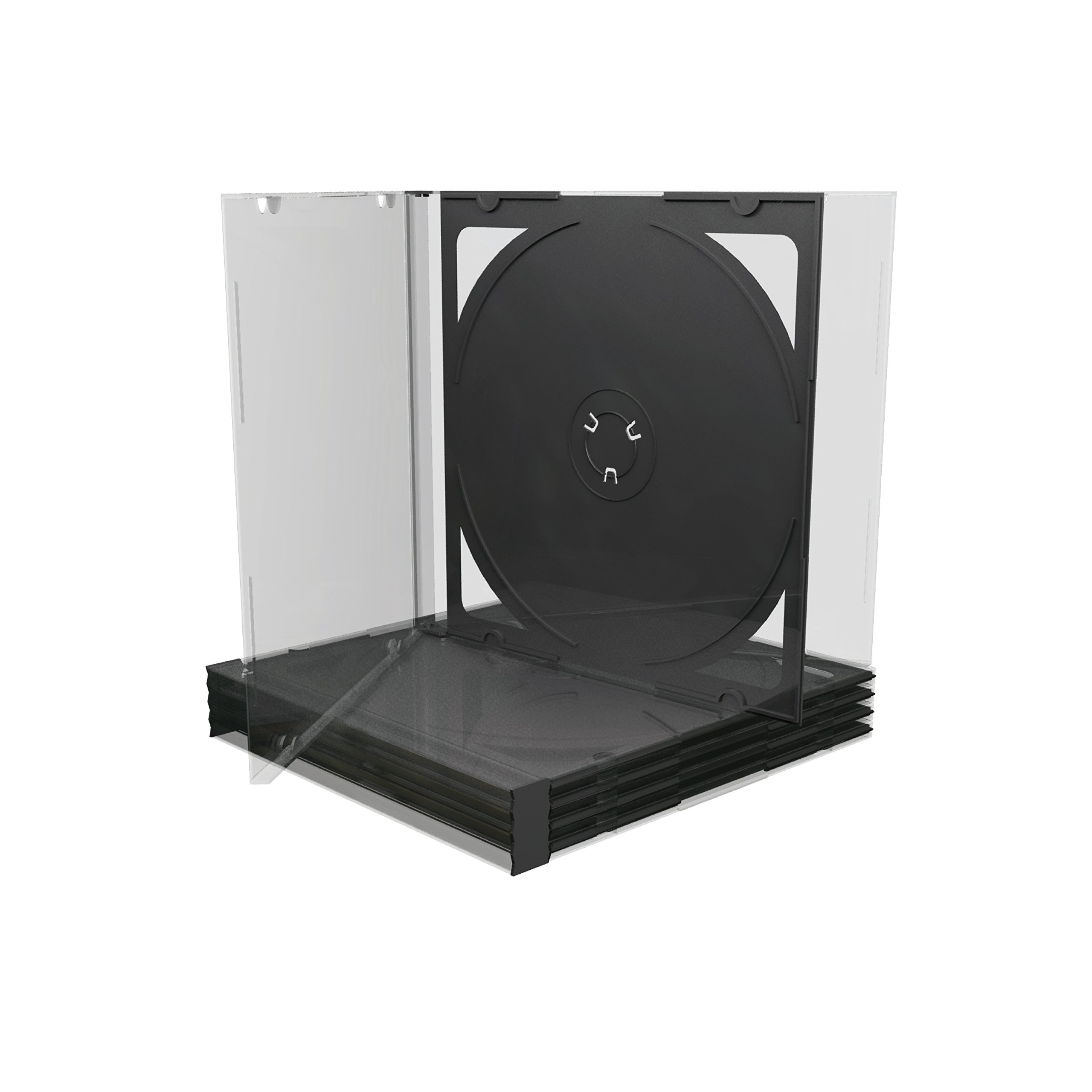 MediaRange BOX23 custodia Jewel Case doppia a 2 posti - 100 pezzi per CD/DVD