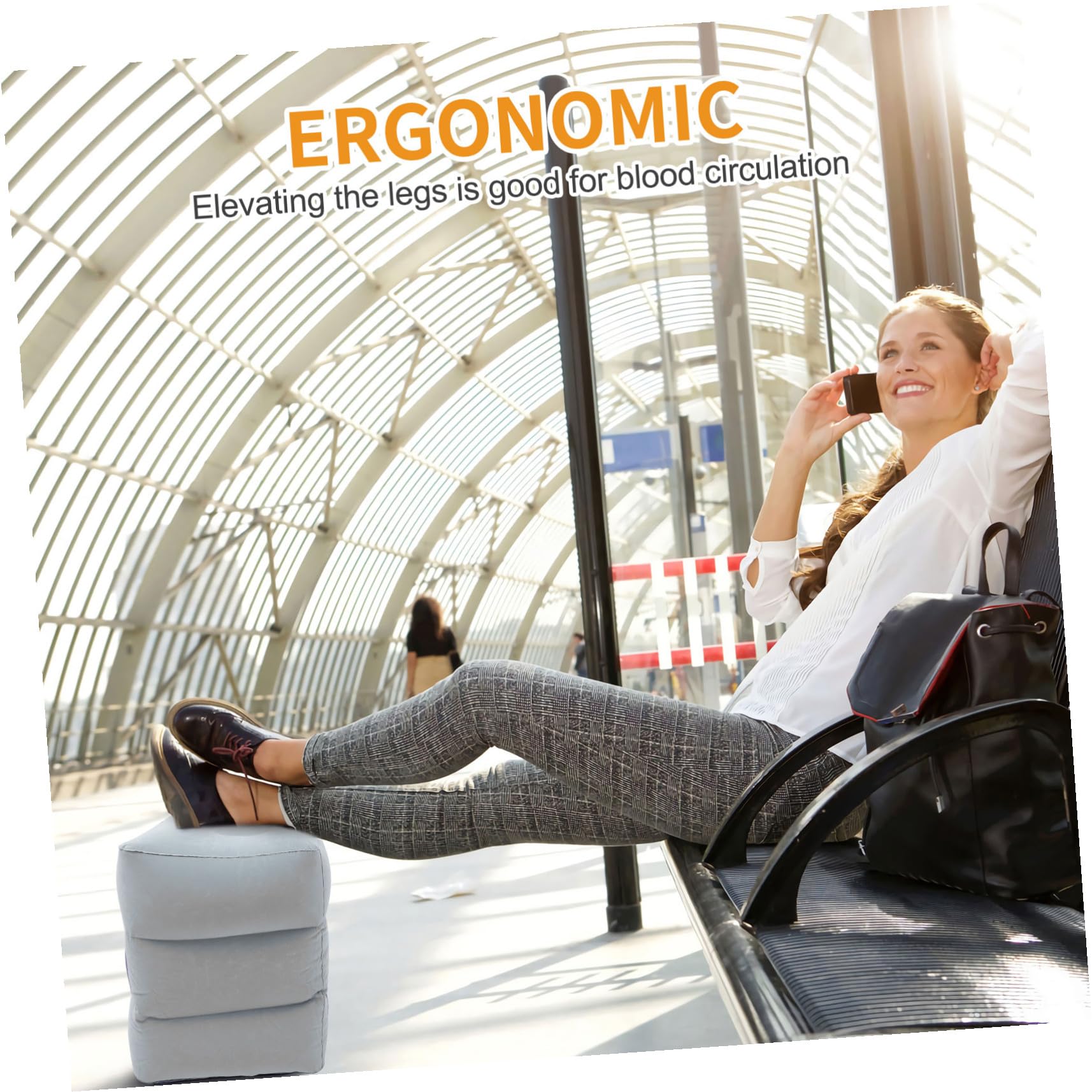 Poggiapiedi Per Viaggi In Aereo Poggiapiedi Gonfiabile Per Aereo Gonfiabile Da Viaggio Cuscino Per Per Compagnie Aeree