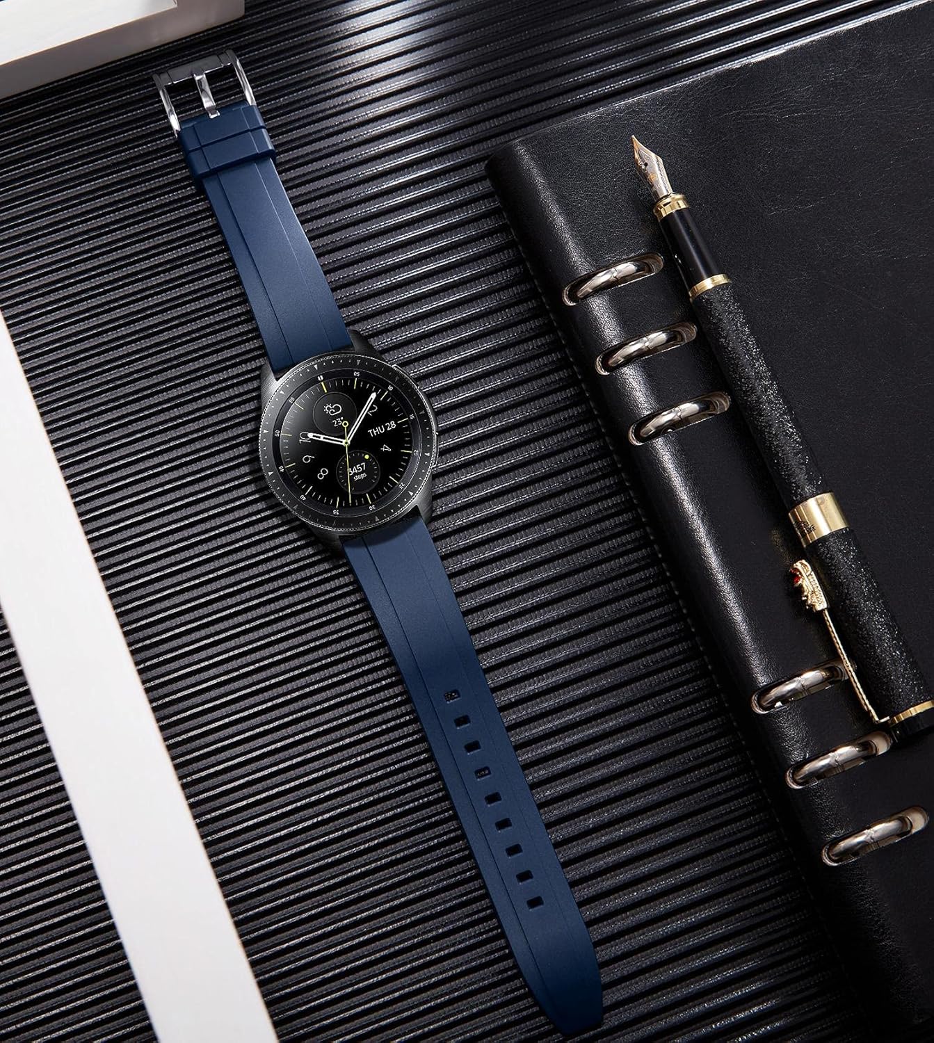 BINLUN Quick Release Silicone Watch Bands Replacement Rubber Watch Straps 18mm 19mm 20mm 21mm 22mm 24mm Smartwatches Bands for Men and Women Waterproof Sport Watchbands with 11 Colors - Image 4