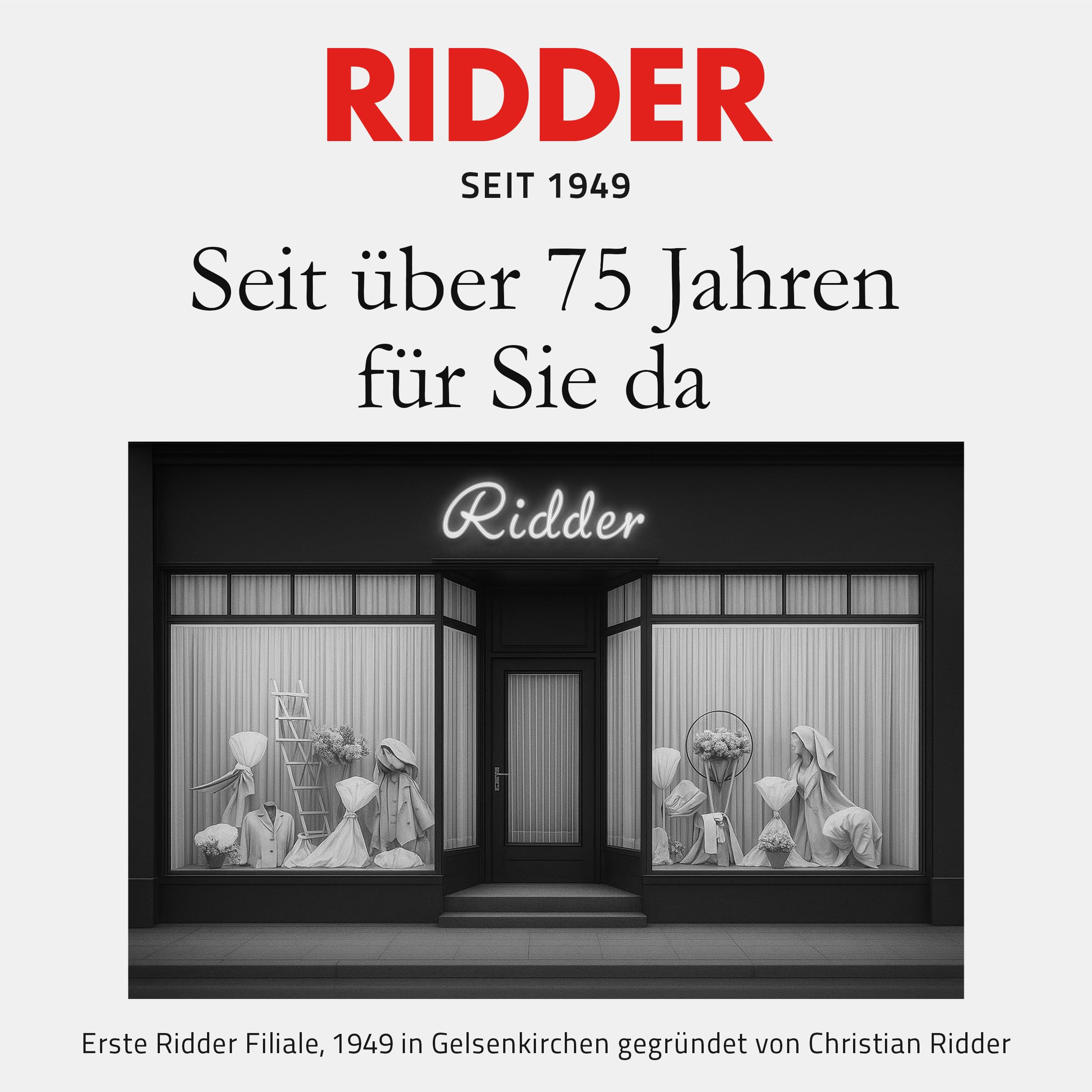 RIDDER – Deambulatore "Black Comfort" | Carrello pieghevole con manici regolabili in altezza, sedile largo e cintura per la schiena. Passeggiata con borsa per la spesa rimovibile e supporto per