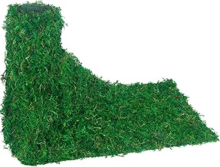 Moss Table Runner Dried Moss Roll for Crafts Fairy Gardens Wedding Woodland Decor 12" x 71" Prese...