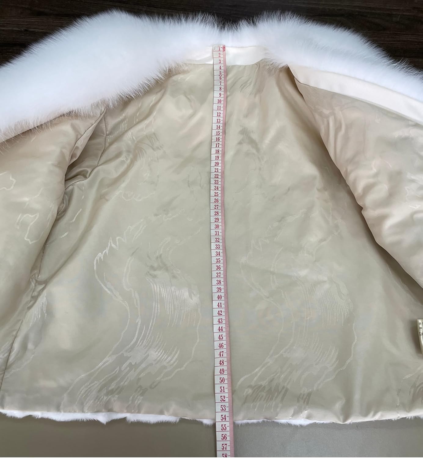 Women Real Fur Coat Natural Mink Fur Jacket Real Fox Furring Collar Winter Overcoat